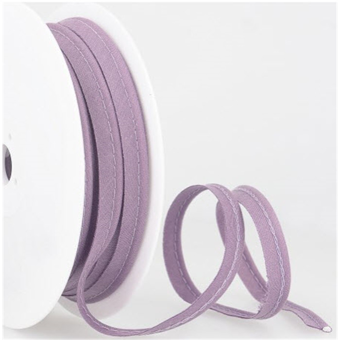 Passepoil mèche 2mm parme au mètre Passepoil mèche 2mm parme au mètre