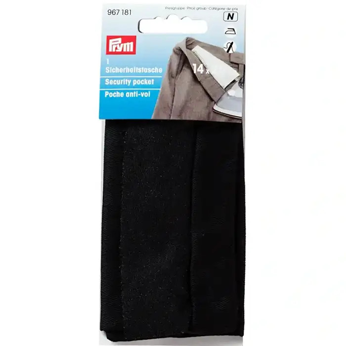 Poche antivol thermocollante Prym Poche antivol thermocollante Prym