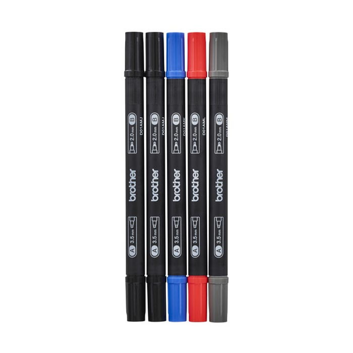 Set de 5 stylos pour la calligraphie #1 Set de 5 stylos pour la calligraphie #1