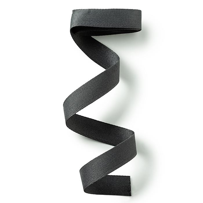 Talonnette PRYM 17mm Noir au mètre Talonnette PRYM 17mm Noir au mètre