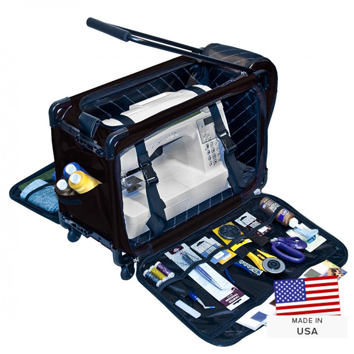 Valise à roulette Trolley medium noire Valise à roulette Trolley medium noire