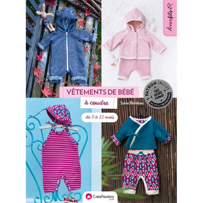 Vêtements de bébé à coudre Vêtements de bébé à coudre