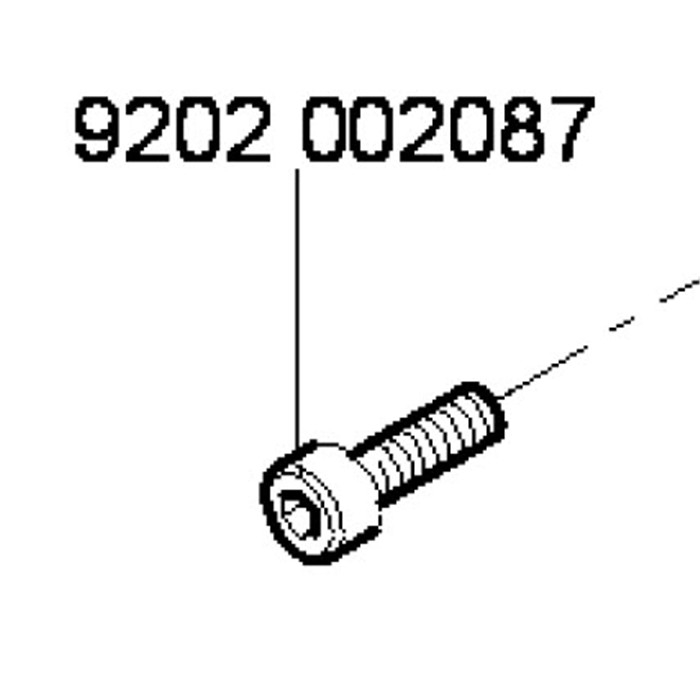Vis fixation du pied extérieur Vis fixation du pied extérieur